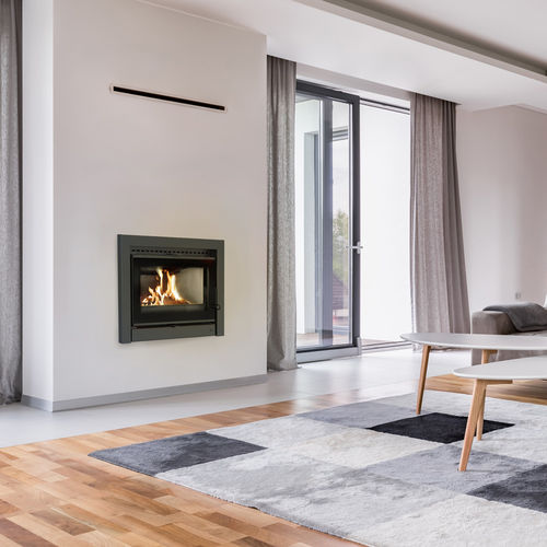 Insert de cheminée à bois - KASETA/KDZ/K - KRATKI - à convection forcée / contemporain