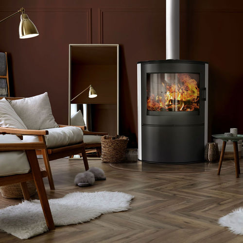 Poêle à bois - KOZA/AB/S/2/KAFEL/BIALA - KRATKI - 4 kW / 5 kW - 10 kW / 12 kW