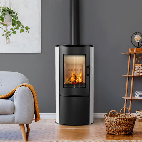 Poêle à bois - KOZA/AB/S/DR/KAFEL/BIALY - KRATKI - 5 kW - 10 kW / 10 kW - 20 kW / à poser