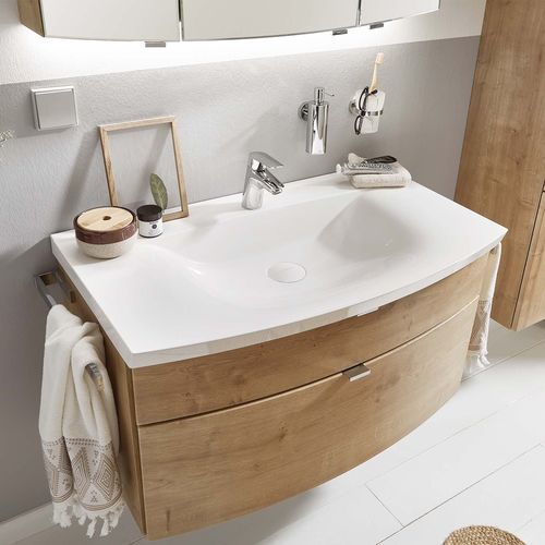 Meuble vasque suspendu - LOFT - Laguna Badwelten - MDF / contemporain / sans porte