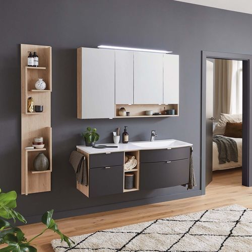 Meuble vasque suspendu - MODERN CLASSIC - Laguna Badwelten - en bois / de style / sans porte
