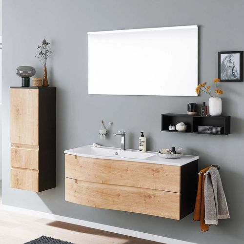 Meuble vasque suspendu - BRIO - Laguna Badwelten - MDF / contemporain / sans porte