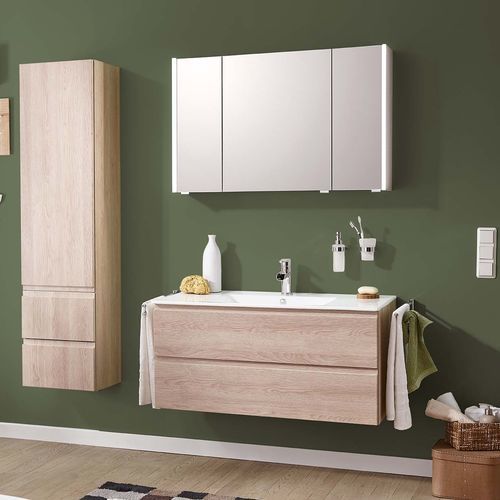 Meuble vasque double - FACTO - Laguna Badwelten - suspendu / MDF / contemporain