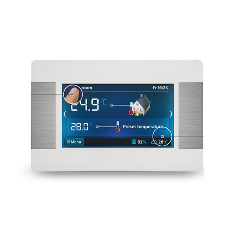 Panneau de contrôle pour système de ventilation - ECOSTER TOUCH - PLUM Sp. z o.o. - pour système de chauffage / mural / professionnel