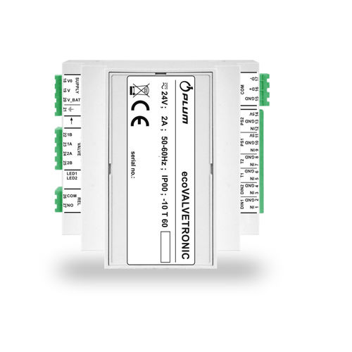 Module de contrôle pour climatisation - ECOVALVETRONIC - PLUM Sp. z o.o. - de température / sur rail DIN / d'intérieur