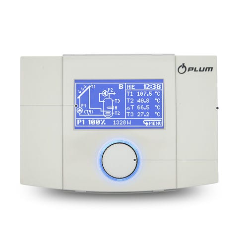 Régulateur solaire pour applications thermiques - ECOSOL500 - PLUM Sp. z o.o.
