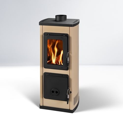 Poêle à bois - VERONA B TOP - Thorma Vyroba k.s. - 0 - 5 kW / à poser / contemporain