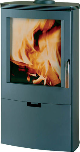 Poêle à bois - FALUN AQUA - Thorma Vyroba k.s. - 8 kW / contemporain / en métal