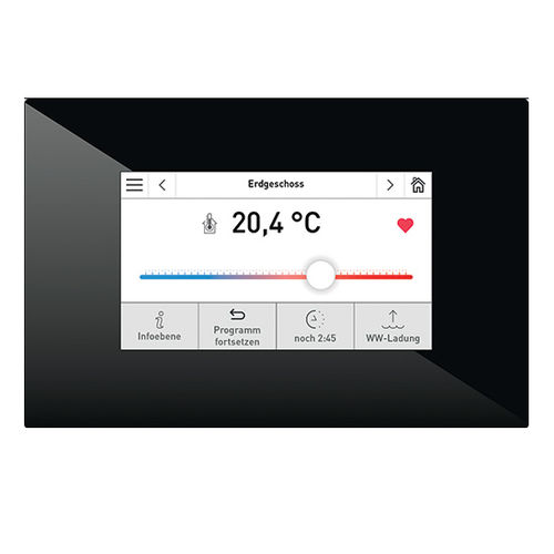 Tableau de commande pour système de chauffage - INFOWIN TOUCH - Windhager Zentralheizung GmbH - mural / à écran tactile