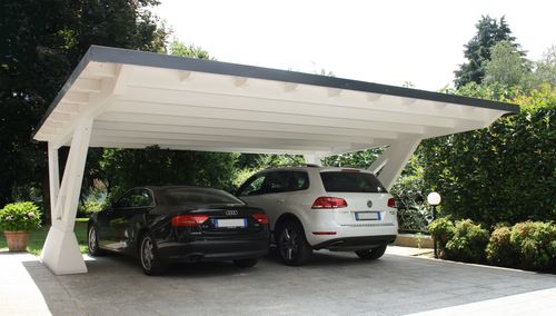 Abri de voiture professionnel - MANHATTAN - Proverbio Outdoor Design - en bois
