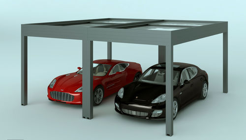 Abri de voiture en aluminium - PERGOCAR - Proverbio Outdoor Design