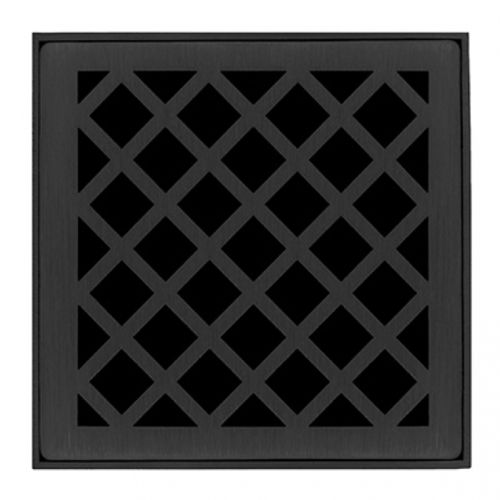 Bonde de douche en acier inox - CRISS-CROSS XD 4-2 - Infinity Drain