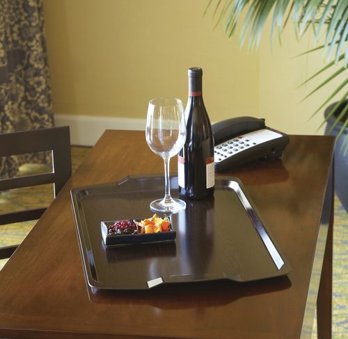 Plateau de service en plastique - 1525RST - Cambro - pour chambre d'hôtel