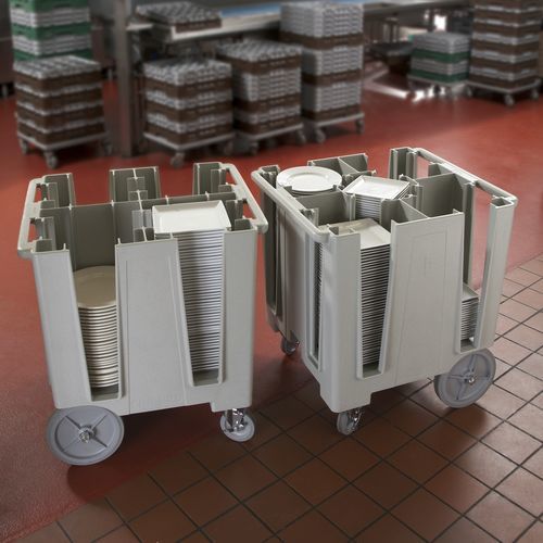 Chariot de vaisselle - DCS - Cambro - pour cuisine professionnelle / en plastique