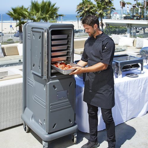 Chariot pour bac gastronorme - THE PRO CART ULTRA® - Cambro - de vaisselle / de transport de repas / pour cuisine professionnelle