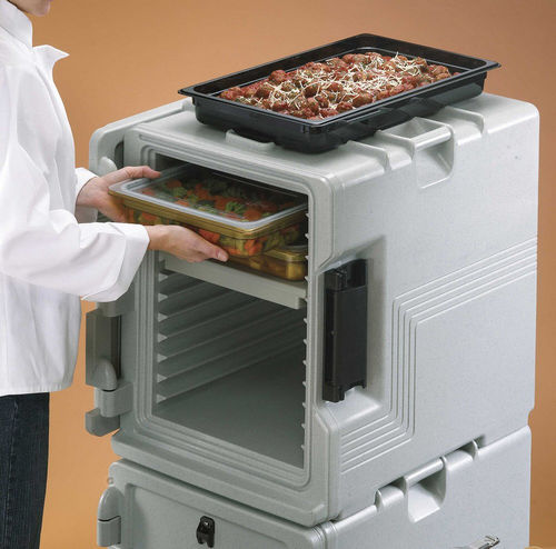 Chariot de transport de repas - UPCS400 - Cambro - pour cuisine professionnelle / personnalisable / en polyéthylène