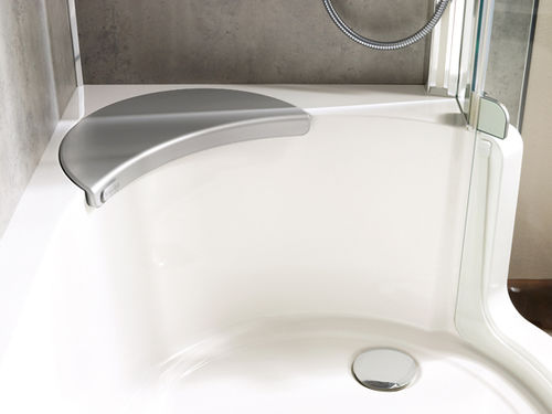 Siège de douche amovible - TWINLINE 1 - artweger - à encastrer / en plastique / professionnel