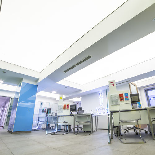 Plafond tendu en PVC - DPS TRANSLUCENT - Grupa DPS - en panneaux / en îlot / pour salle blanche