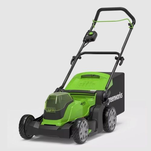 Tondeuse à gazon à conducteur marchant - G24X2LM41 - GREENWORKS - électrique sur batteries / autotractée