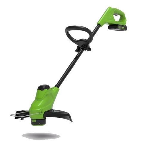 Coupe-bordure électrique -  G24LT25 - GREENWORKS - à conducteur marchant