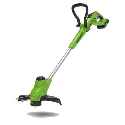 Coupe-bordure électrique - G24LT28 - GREENWORKS - à conducteur marchant