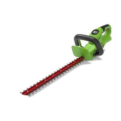 Taille-haie électrique - G24HT56 - GREENWORKS - à conducteur marchant / léger