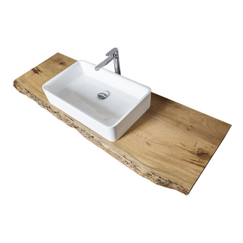 Plan vasque en bois - GRIMANI - DE ZOTTI - sur mesure