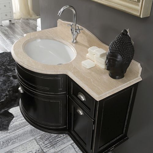 Meuble avec lavabo professionnel - ESCHER - DE ZOTTI - résidentiel