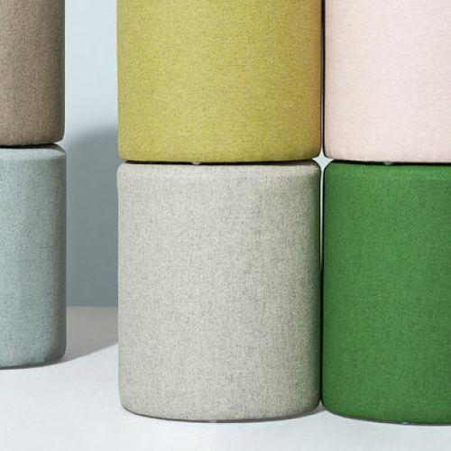 Tissu d'ameublement - CROSS - Kirkby Design - pour rideaux / uni / en laine