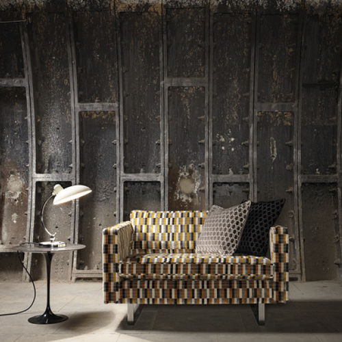 Tissu d'ameublement - UNDERGROUND : DISTRICT - Kirkby Design - à motif / en polyester / en coton
