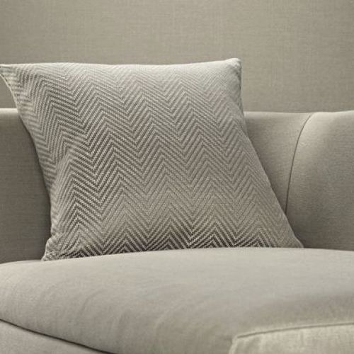 Tissu d'ameublement - CHEVRON - Kirkby Design - uni / en coton / en lin
