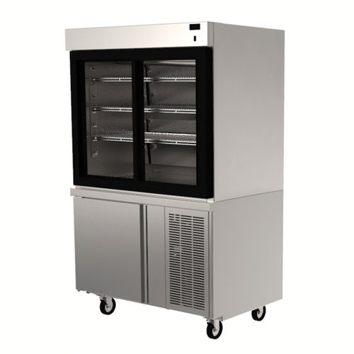 Vitrine réfrigérée étagère - F15 SERVIEW - Delfield - pour commerce / en inox / avec porte