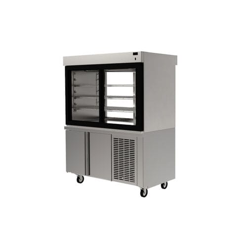 Vitrine réfrigérée étagère - F15 SERVIEW - PASS THROUGH - Delfield - pour commerce / en inox / avec porte