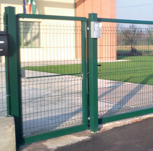 Portillon en acier galvanisé - LINEA  - Defim Orsogril - en acier électrosoudé / en acier à revêtement par poudre / ossature métallique
