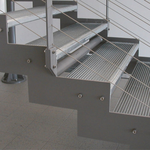 Caillebotis en acier galvanisé - GRADINI ANTIVERTIGINE - Defim Orsogril - pour grille de caniveau / pour marche d'escalier / pour passerelle