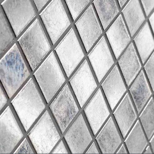 Mosaïque d'intérieur - PLATINO BIS - BISAZZA BAGNO - murale / en verre / carrée