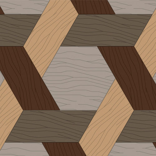 Carrelage en bois - CANNAGE CHIC - BISAZZA BAGNO - brossé / d'intérieur / de sol
