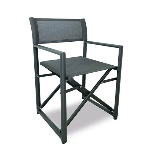 Chaise pour bateau - NAUSICAA | Dark Grey - Valdenassi - contemporaine / en Batyline® / avec piètement en aluminium
