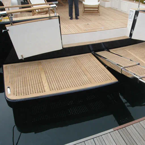 Caillebotis en teck - per plancette di poppa - Valdenassi - pour sol d'extérieur