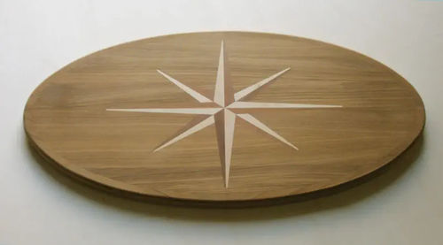 Plateau de table pour bateau - Piani tavolo - Valdenassi - en teck