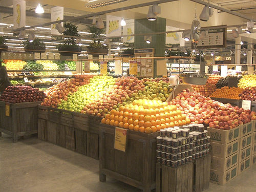 Rayonnage pour fruits et légumes - DBP-03, DBRP-03 - Hussmann - en aluminium
