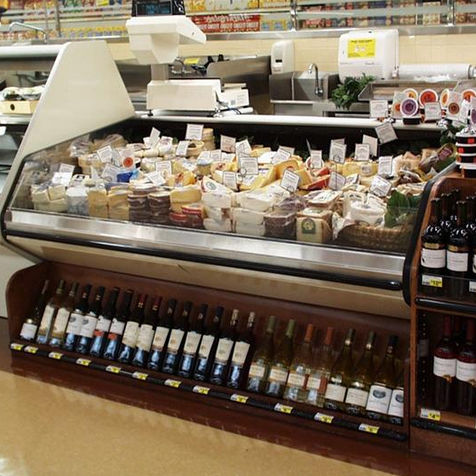 Vitrine réfrigérée comptoir - E1, E1S  - Hussmann - pour commerce / avec éclairage