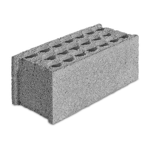 Bloc de béton renforcé de fibres - A Cimenteira do Louro - creux / pour cloison / pour mur porteur
