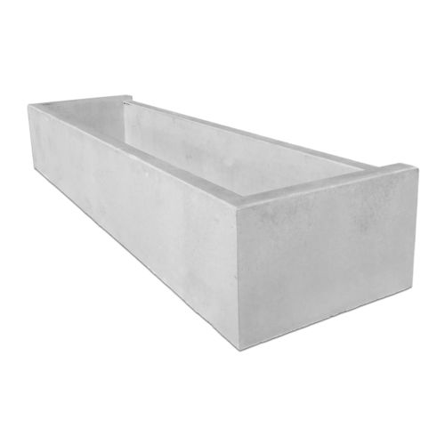 Jardinière en béton - A Cimenteira do Louro - rectangulaire / contemporaine / pour espace public