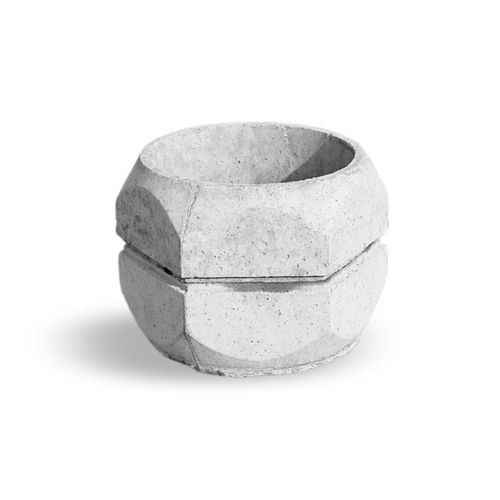 Jardinière en béton - A Cimenteira do Louro - hexagonale / modulable / contemporaine