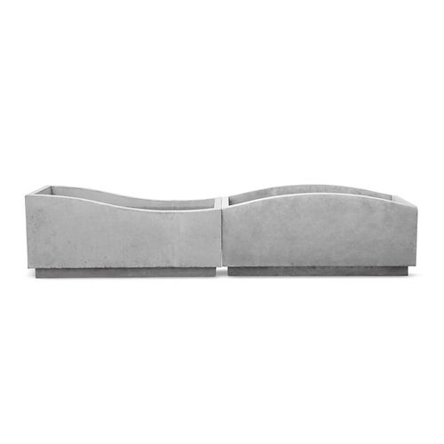 Jardinière en béton - ONDA - A Cimenteira do Louro - modulable / contemporaine / pour espace public