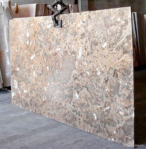 Plaque de pierre en marbre - NAPOLINA - dimpomar - Natural Stone from Portugal and Around - pour sol / murale / polie
