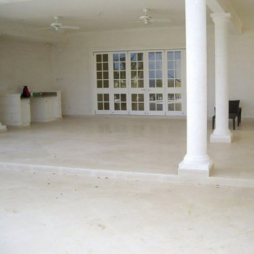 Carrelage en pierre calcaire - FÁTIMA CREAM - dimpomar - Natural Stone from Portugal and Around - poli / brossé / bouchardé