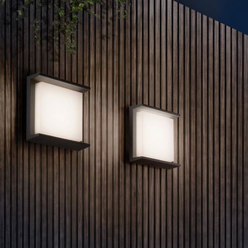 Applique murale contemporaine - ALU - Zafferano Srl - d'extérieur / en fonte d'aluminium / en polycarbonate