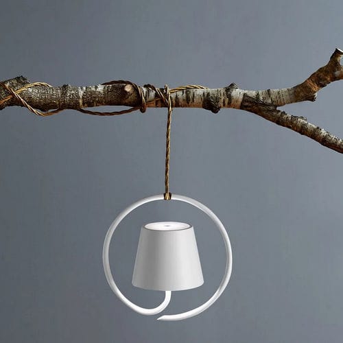 Suspension - POLDINA - Zafferano Srl - en aluminium / contemporaine / à batterie rechargeable